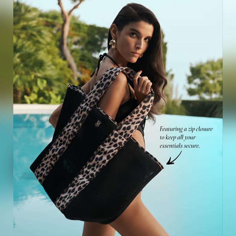 VICTORIA SECRET Mesh Tote Bag.